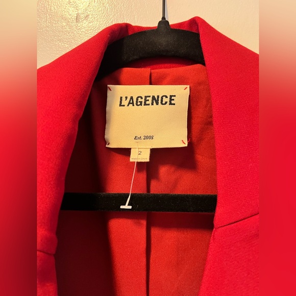 L’AGENCE Kenzie Double Breasted Blazer, Size 2 - Picture 7 of 7